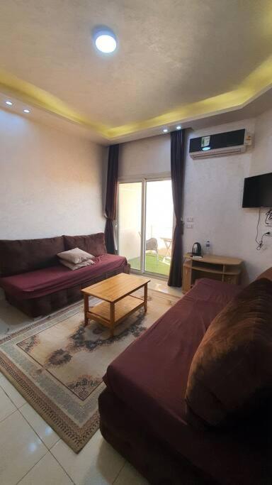 Casablanca Beach Direct Sea View Tow Bedroom Apartment 후르가다 외부 사진
