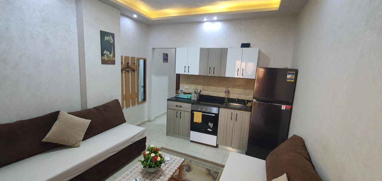 Casablanca Beach Direct Sea View Tow Bedroom Apartment 후르가다 외부 사진
