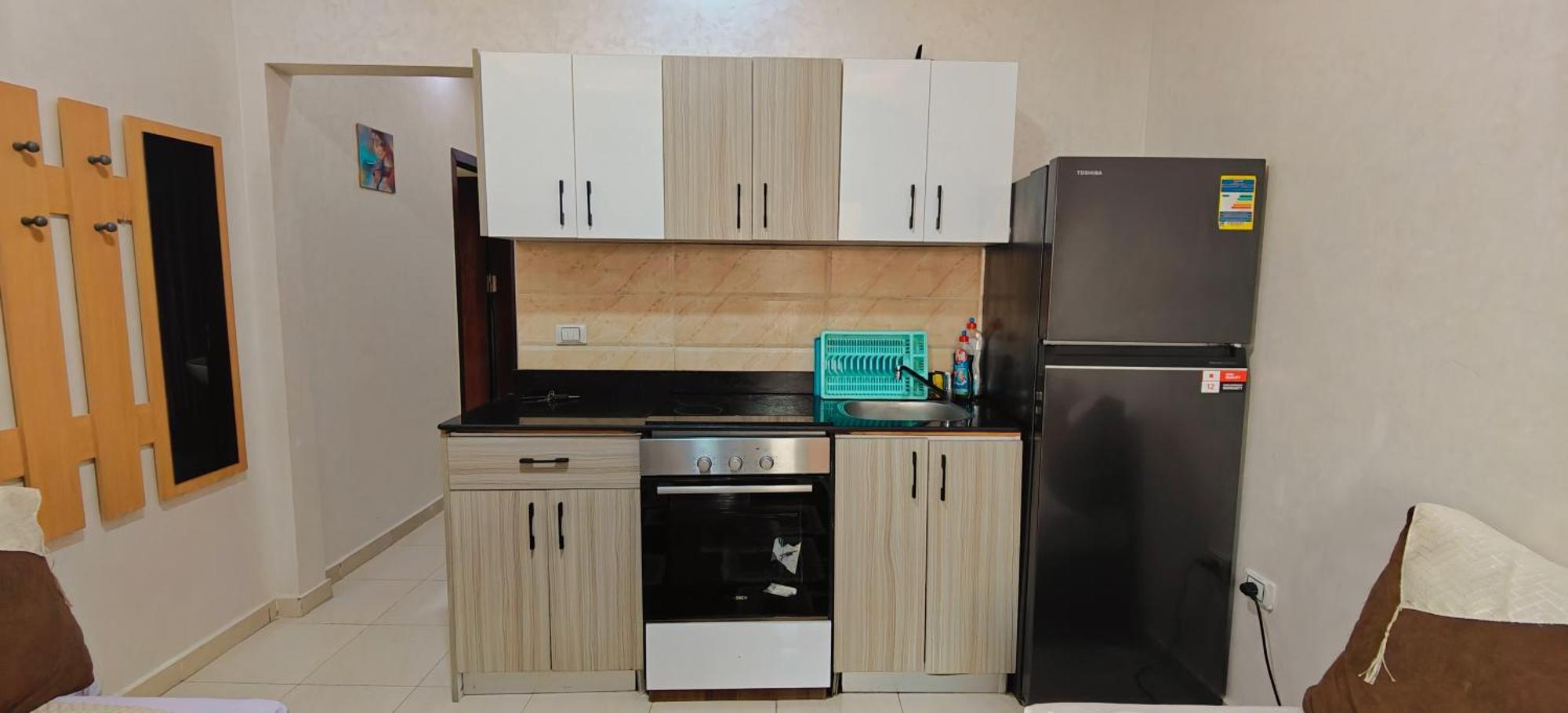 Casablanca Beach Direct Sea View Tow Bedroom Apartment 후르가다 객실 사진