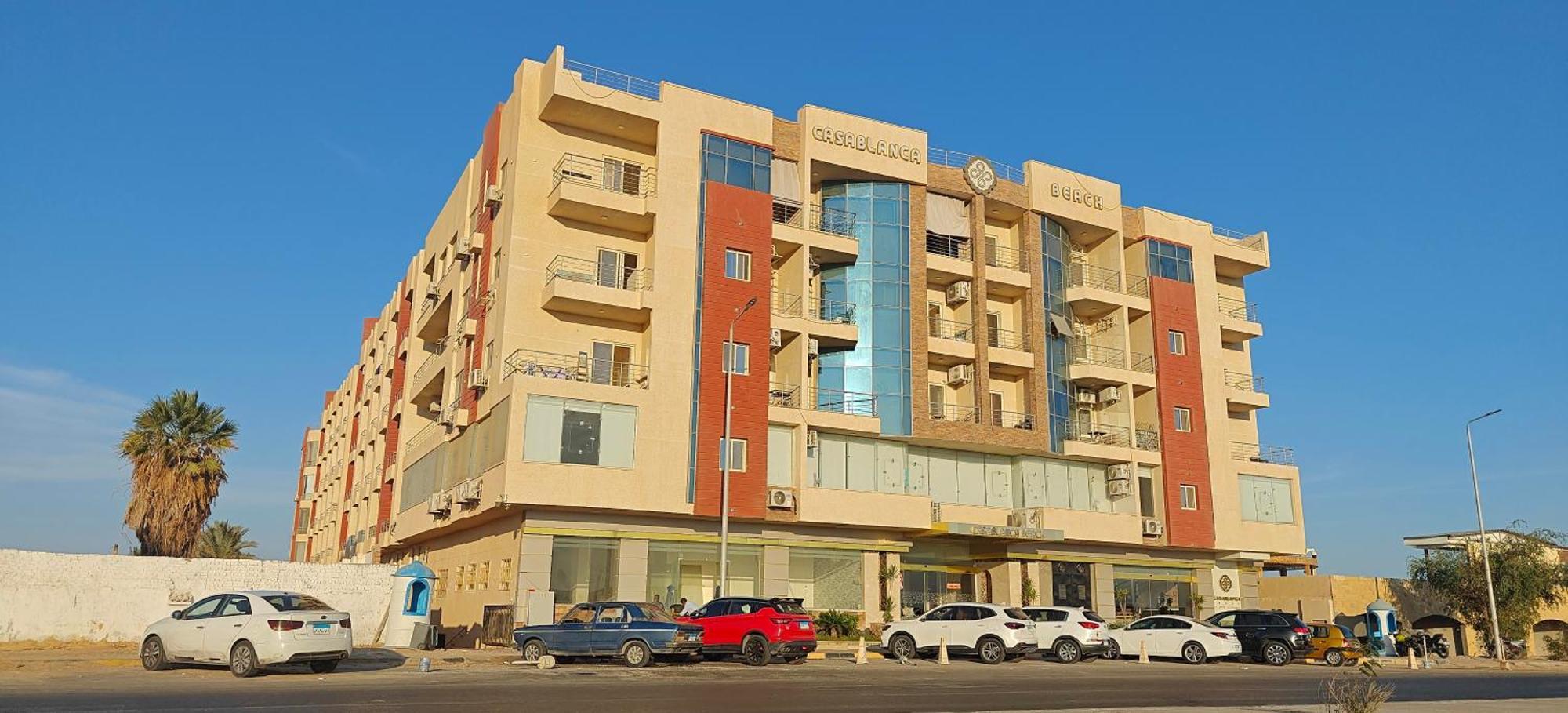 Casablanca Beach Direct Sea View Tow Bedroom Apartment 후르가다 객실 사진