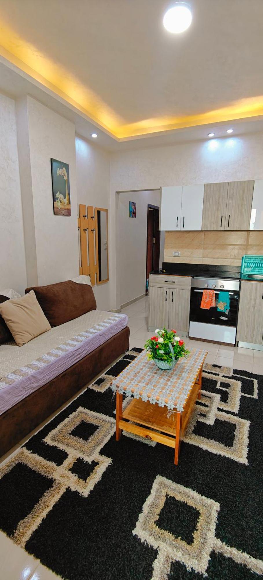 Casablanca Beach Direct Sea View Tow Bedroom Apartment 후르가다 객실 사진