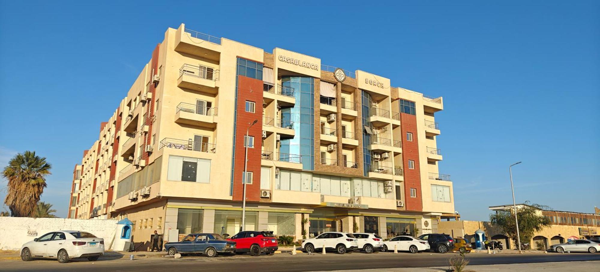 Casablanca Beach Direct Sea View Tow Bedroom Apartment 후르가다 객실 사진